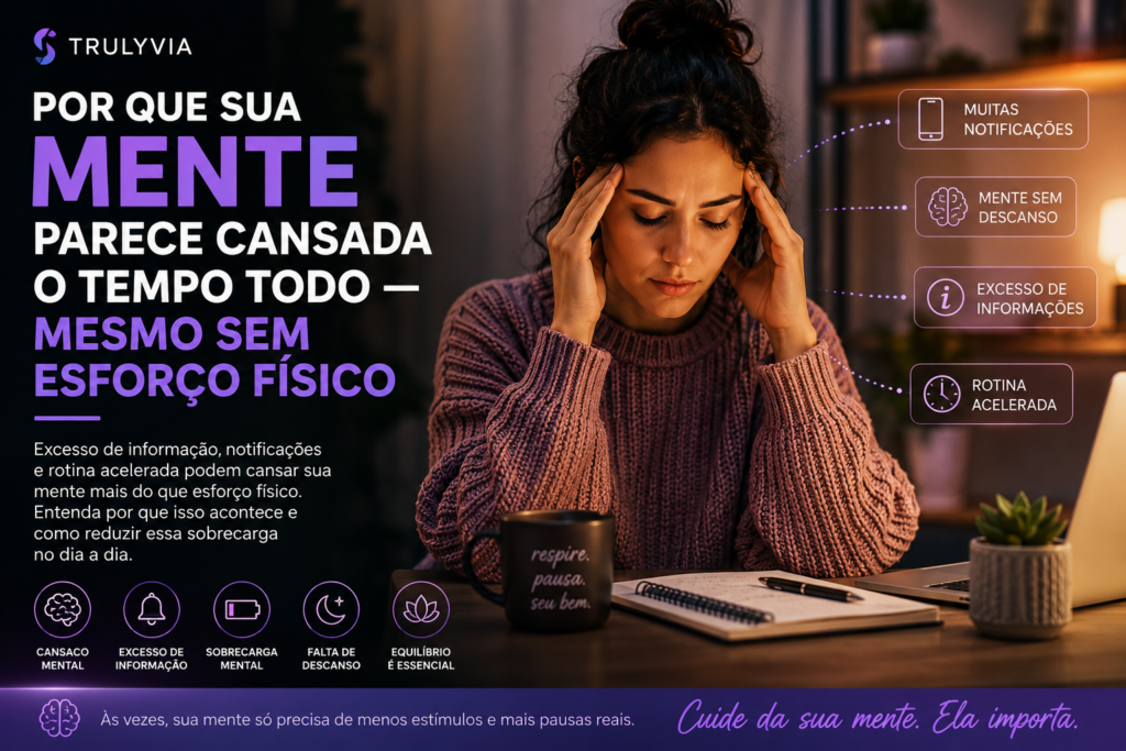 Por que sua mente parece cansada o tempo todo